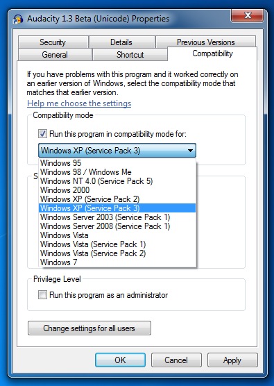 How To Get To Compatibility Mode In Vista